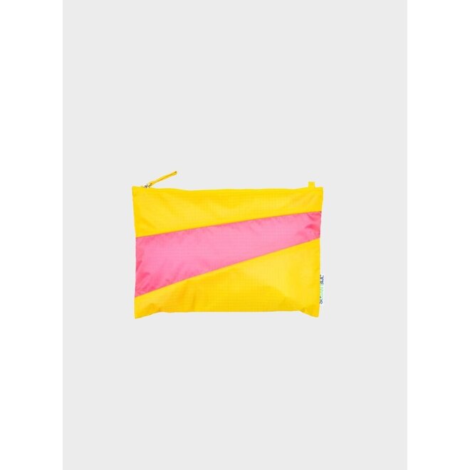 Susan Bijl | The New Pouch TV Yellow & Fluo Pink