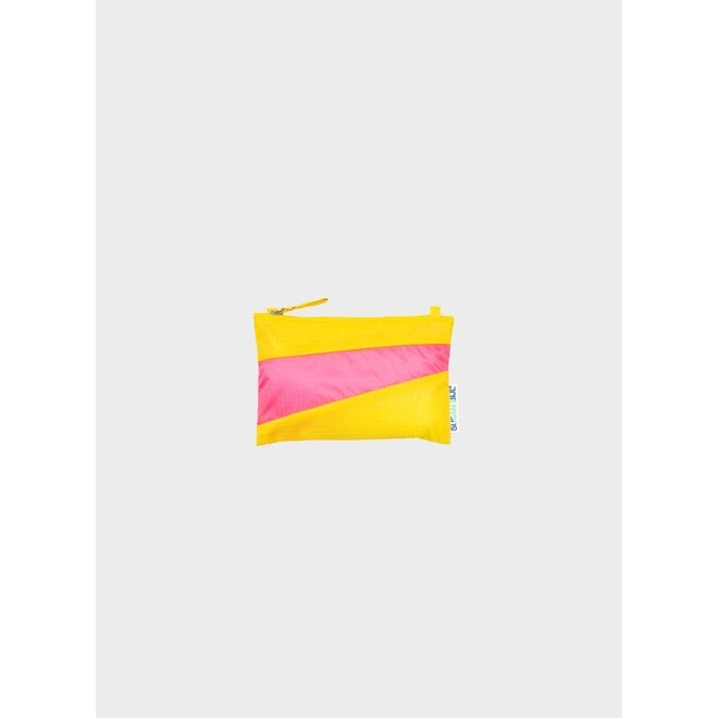 The New Pouch TV Yellow & Fluo Pink
