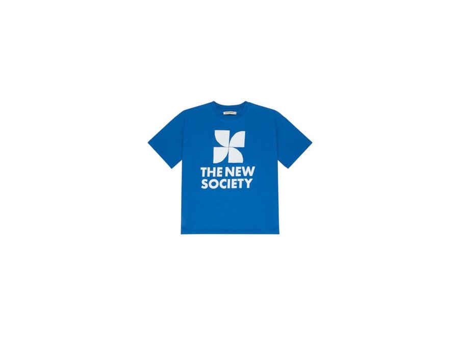 The New Society | Mykonos T-shirt Cobalto
