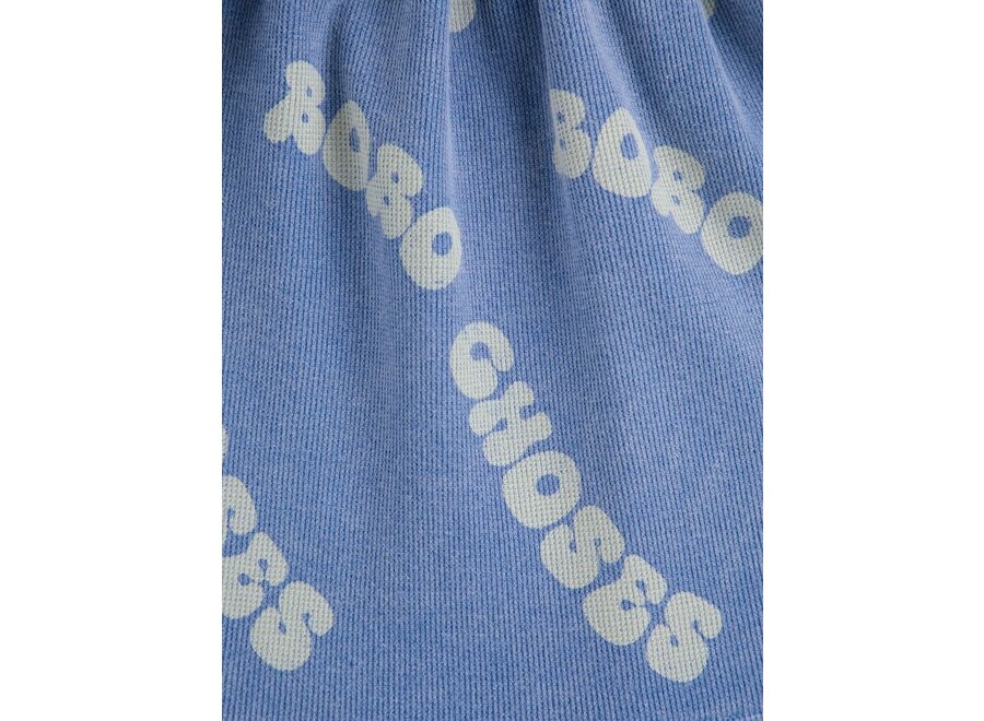 Bobo Choses | Wavy Bobo Choses all over waffle skirt Blue