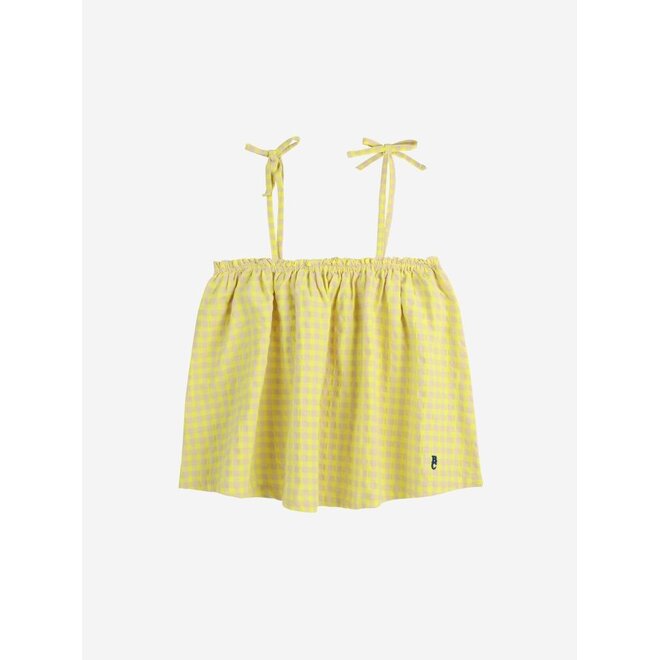 Bobo Choses | Vichy woven top Multicolor