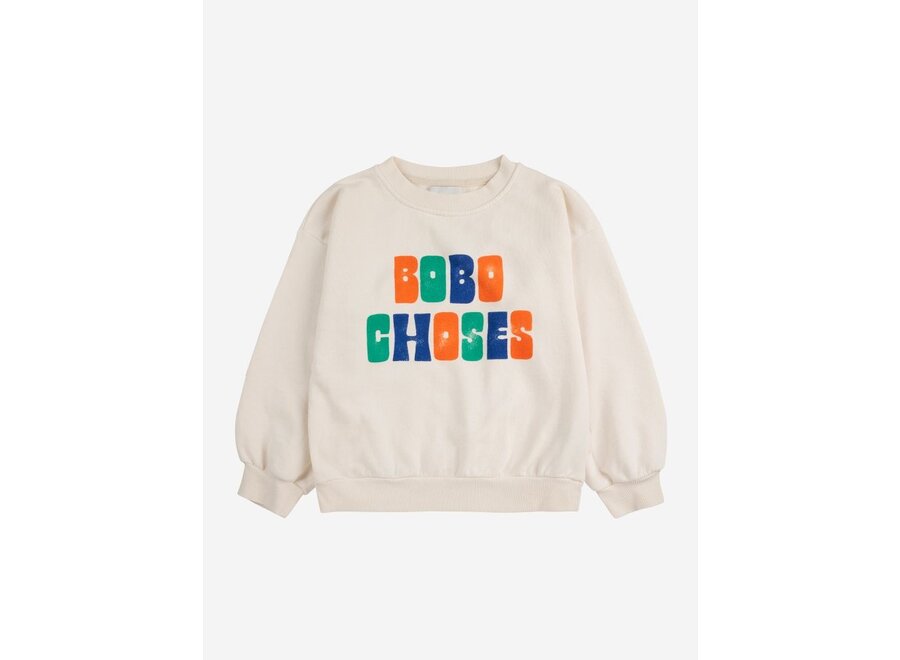 Bobo Choses | Multicolor Bobo Choses sweatshirt Off white
