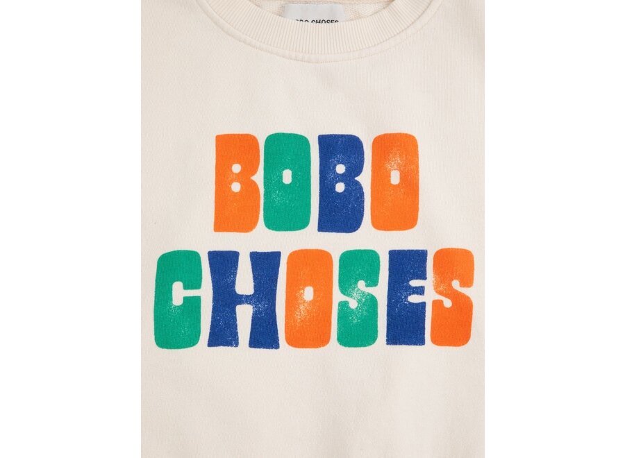 Bobo Choses | Multicolor Bobo Choses sweatshirt Off white