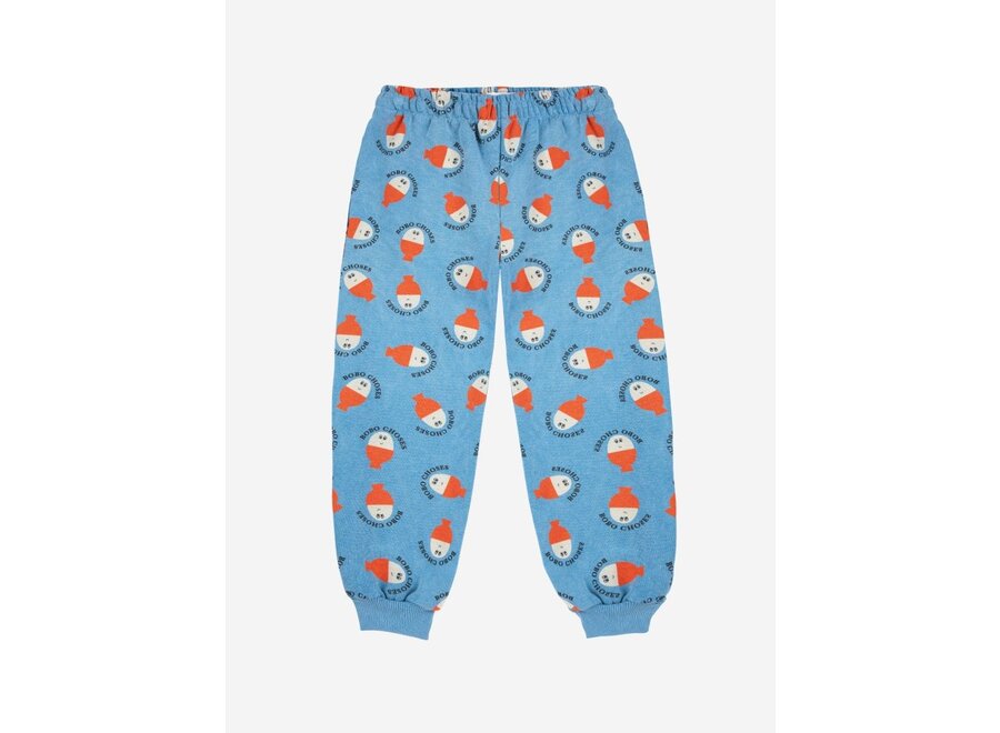 Bobo Choses | Morning Egg all over jogging pants Blue