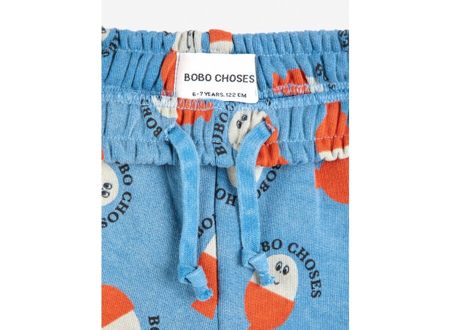 Bobo Choses | Morning Egg all over jogging pants Blue