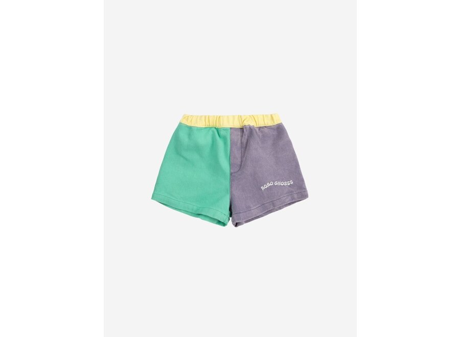 Bobo Choses | Color block woven shorts Multicolor