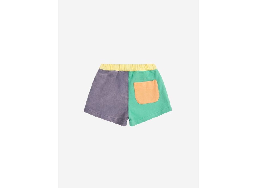 Bobo Choses | Color block woven shorts Multicolor