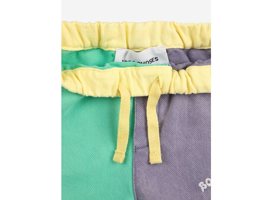 Bobo Choses | Color block woven shorts Multicolor