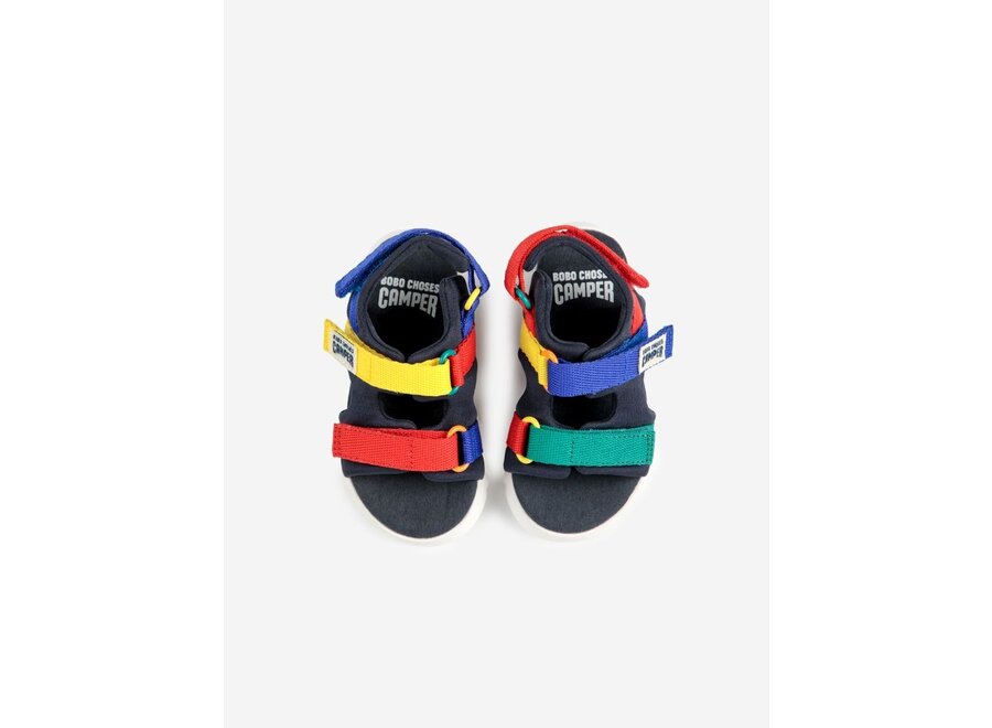 Bobo Choses | Bobo Choses x Camper ORUGA FW Color Block Sandals Multicolor