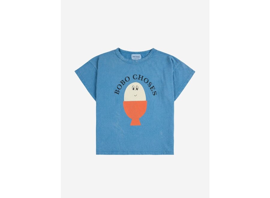 Bobo Choses | Morning Egg T-shirt Light Blue