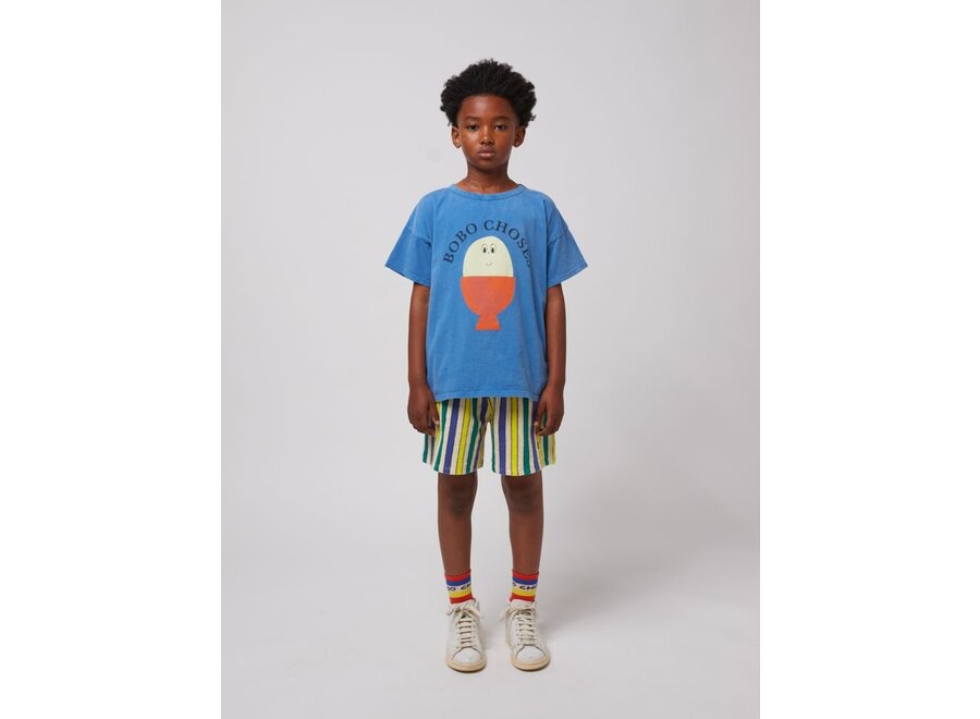 Bobo Choses | Morning Egg T-shirt Light Blue