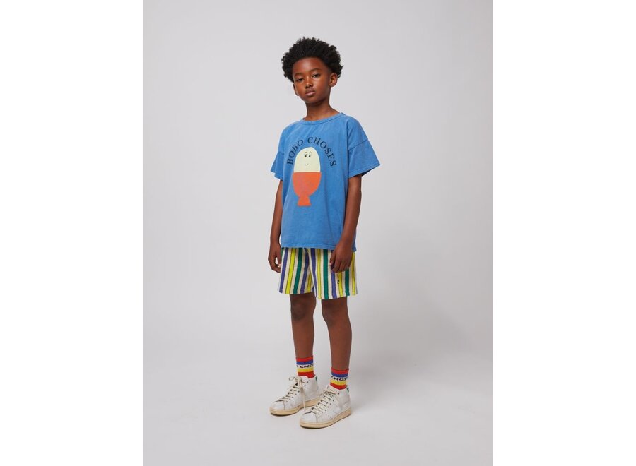 Bobo Choses | Morning Egg T-shirt Light Blue