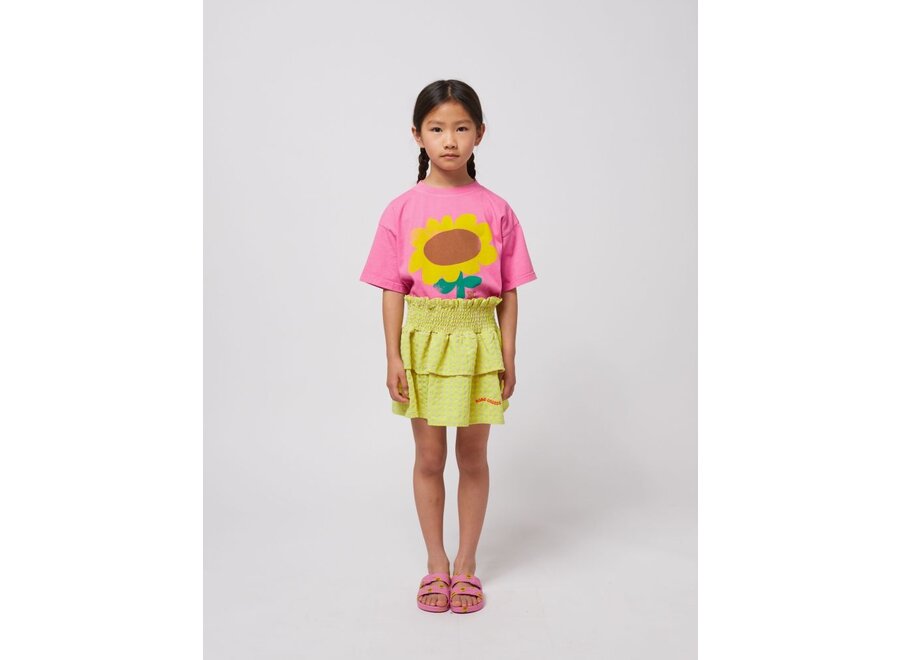 Bobo Choses | Vichy ruffle skirt Multicolor