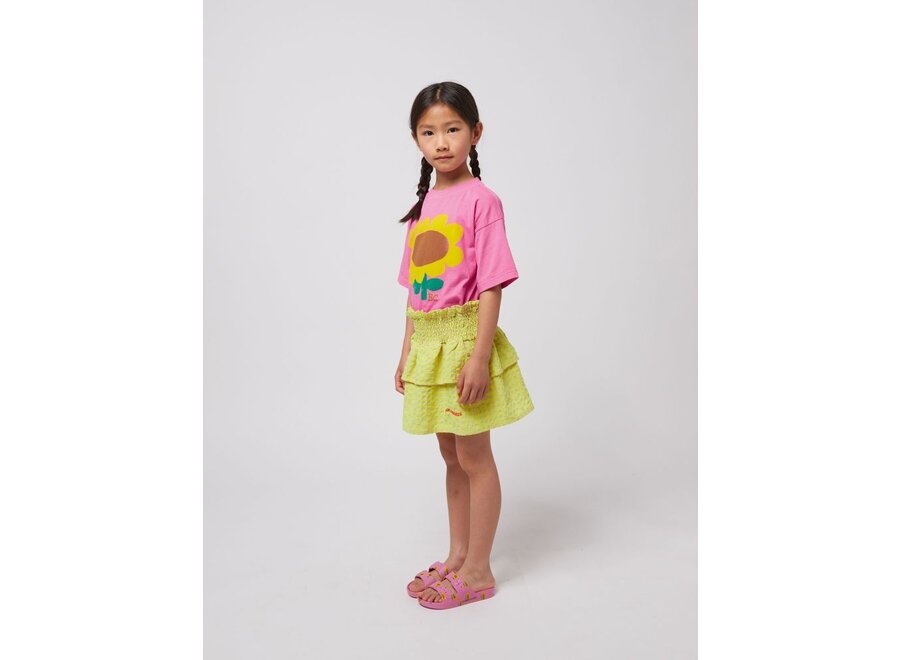 Bobo Choses | Vichy ruffle skirt Multicolor