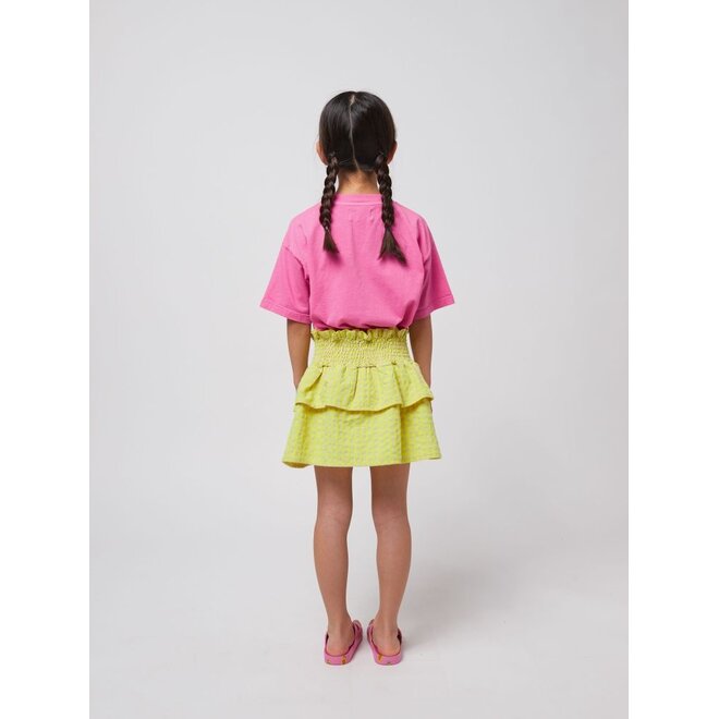 Bobo Choses | Vichy ruffle skirt Multicolor