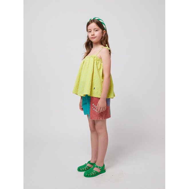 Bobo Choses | Vichy woven top Multicolor