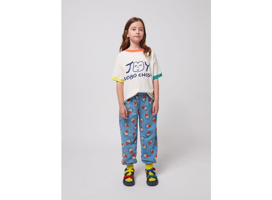 Bobo Choses | Morning Egg all over jogging pants Blue