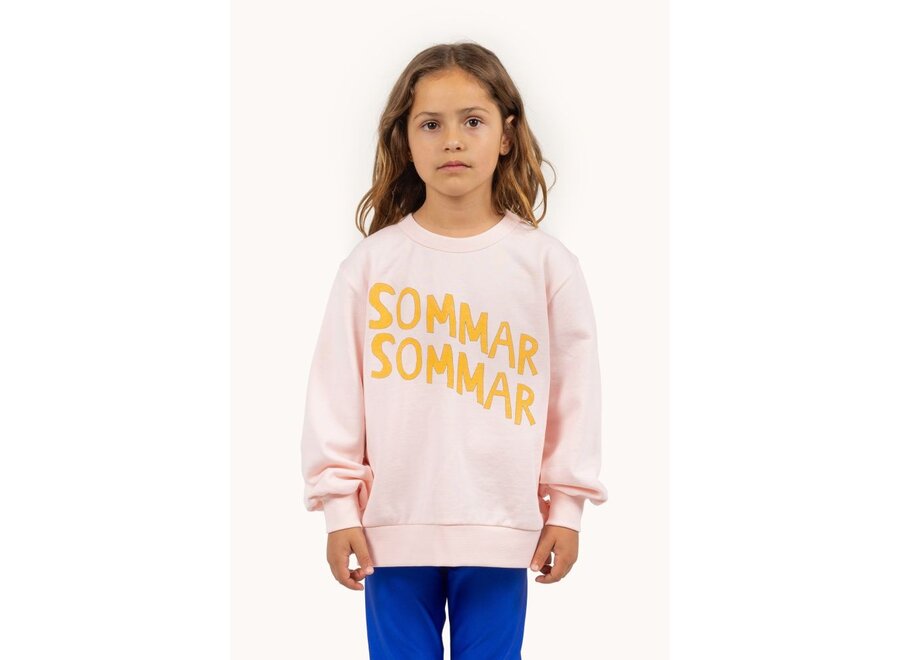 Tinycottons | Sommar Graphic Sweatshirt Pastel Pink