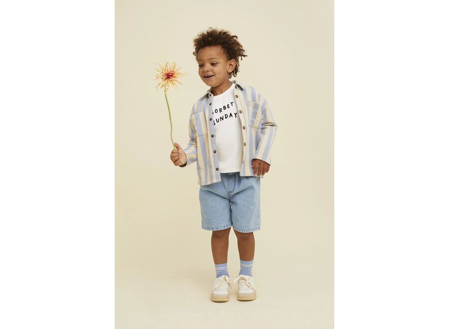 Sproet & Sprout | Terry T-Shirt Sorbet Sunday Off-White
