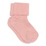 Mp Denmark | Cotton Rib Socks Silver Pink