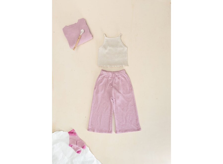 Play Up | PA04/4AQ11150 Striped Rib Top Grés