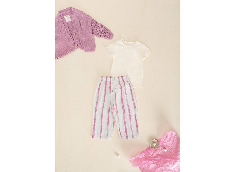 Play Up | PA04/4AQ10912 Flamé Rib T-Shirt Grés