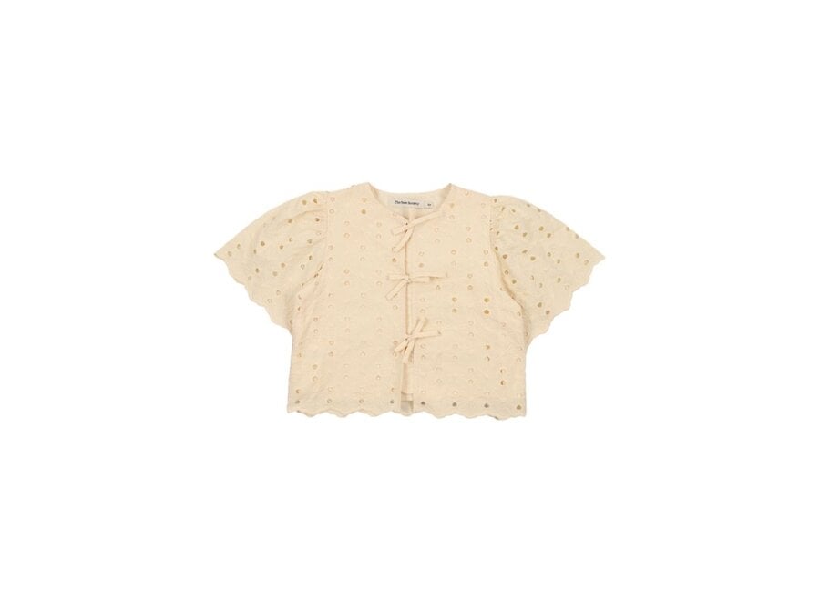 The New Society | Creta Blouse Macadamia