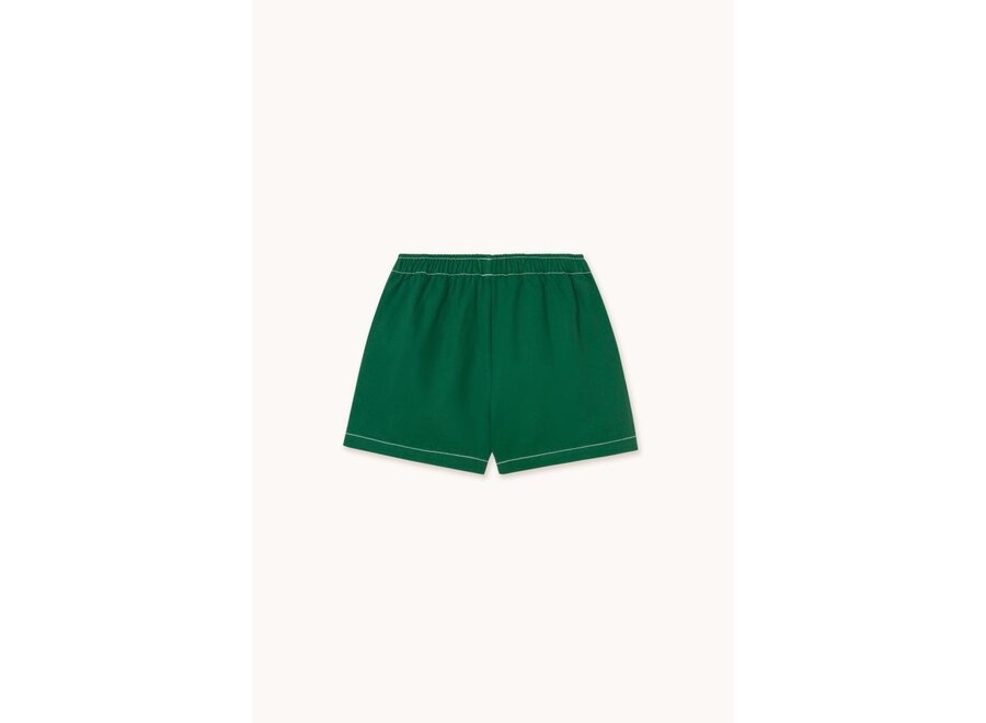 Tinycottons | Solid Logo Short Dark Emerald