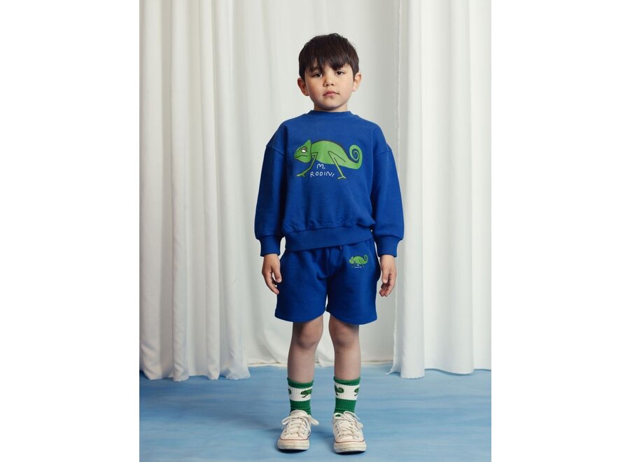 Mini Rodini | Lizard Sp Sweatshirt Blue