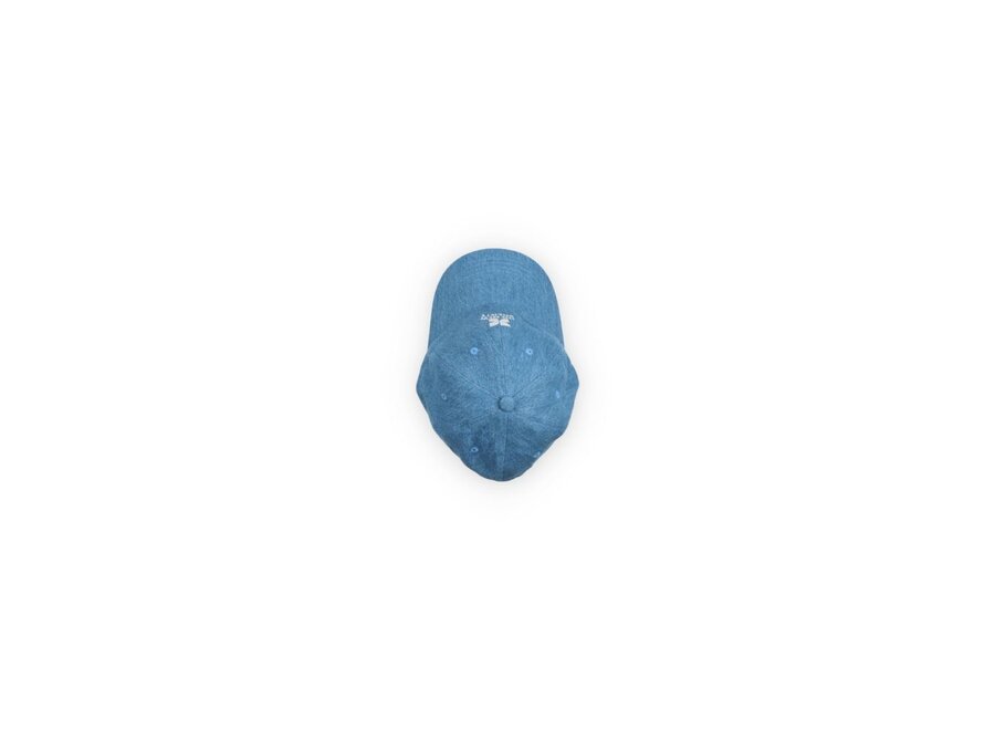 The New Society | Cap Mid Blue Denim
