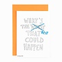 Studio Flash | Letterpress Card ‘what’s the best that could happen’