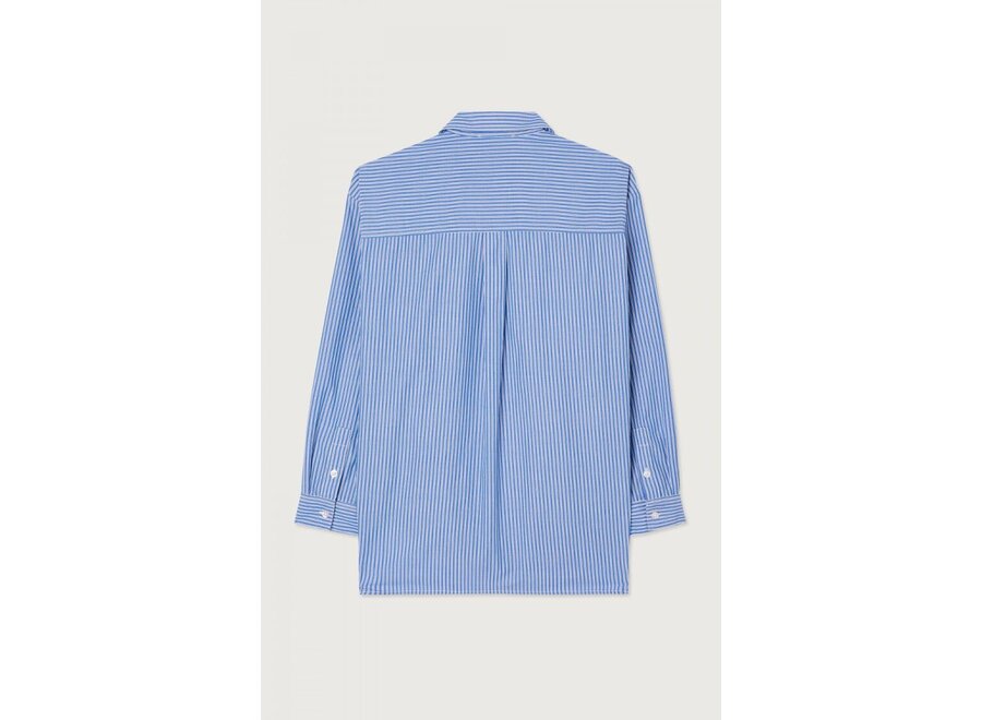 American Vintage | Zatybay Blouse Aqua Stripes