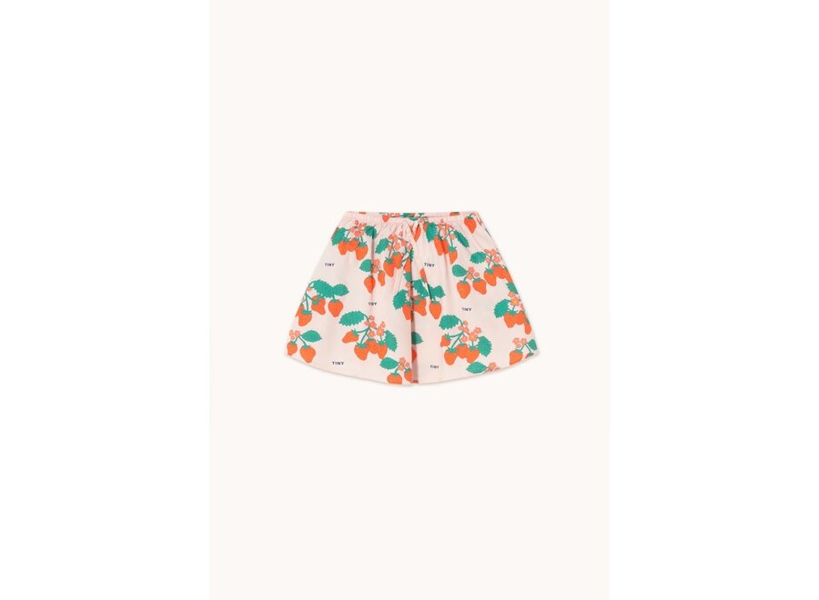 Tinycottons | Strawberries Skirt Pastel Pink