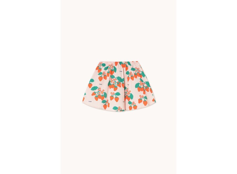 Tinycottons | Strawberries Skirt Pastel Pink