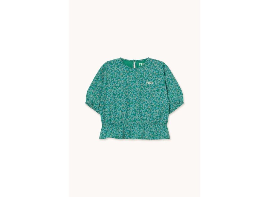 Tinycottons | Garden Top Emerald