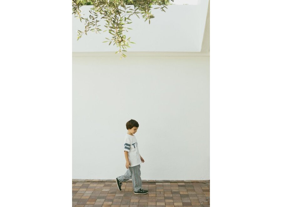 Tinycottons | Stripes Tiny Tee Off-White