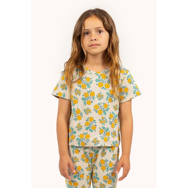Tinycottons | Flowers Tee Dark Vanilla
