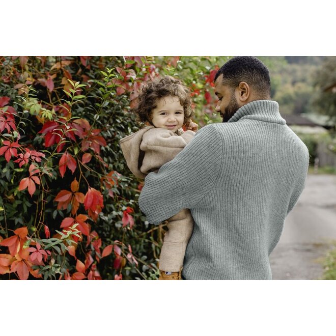 Engel | Hooded Overall 087E Sand Mélange