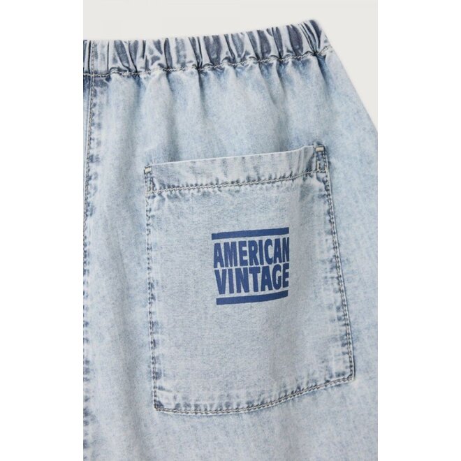 American Vintage | Paybou Short Blue Snow