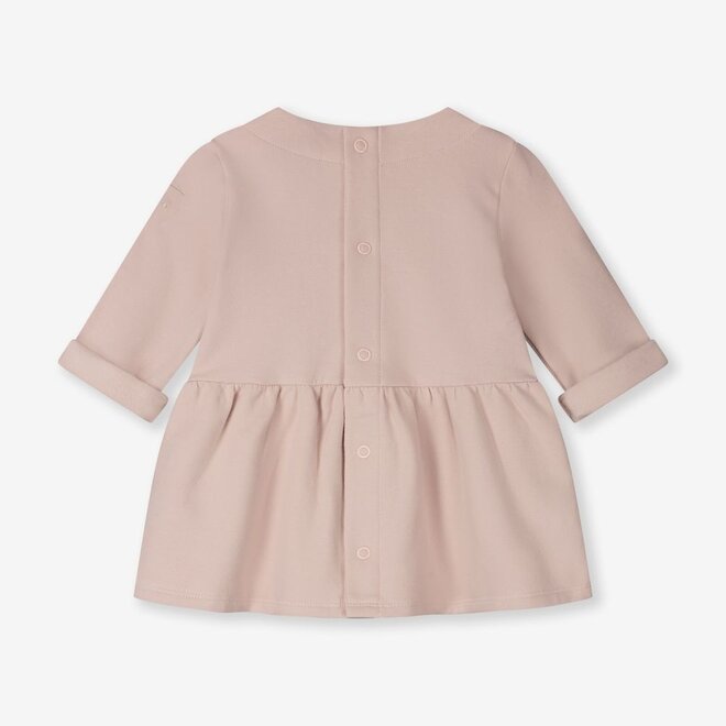 Gray Label | Baby Dress With Snaps GOTS Faded Pink