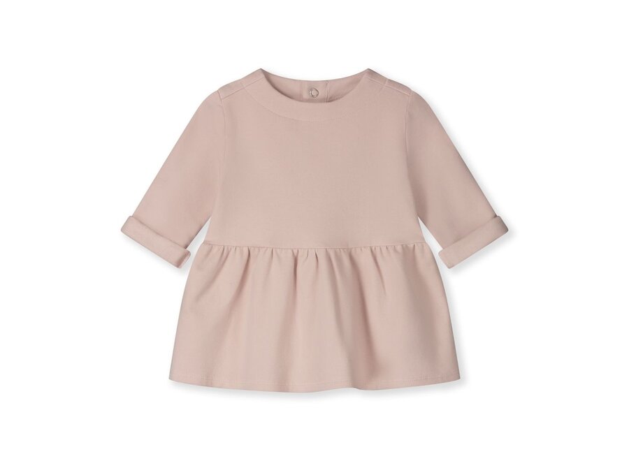 Gray Label | Baby Dress With Snaps GOTS Faded Pink