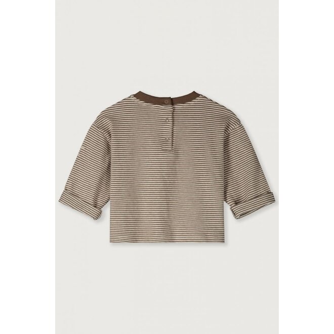 Gray Label | Baby Longsleeve Pocket Tee GOTS Woody Cream