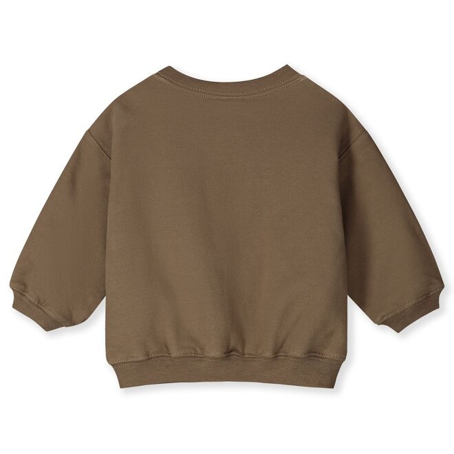 Gray Label | Baby Dropped Shoulder Sweater GOTS Woody