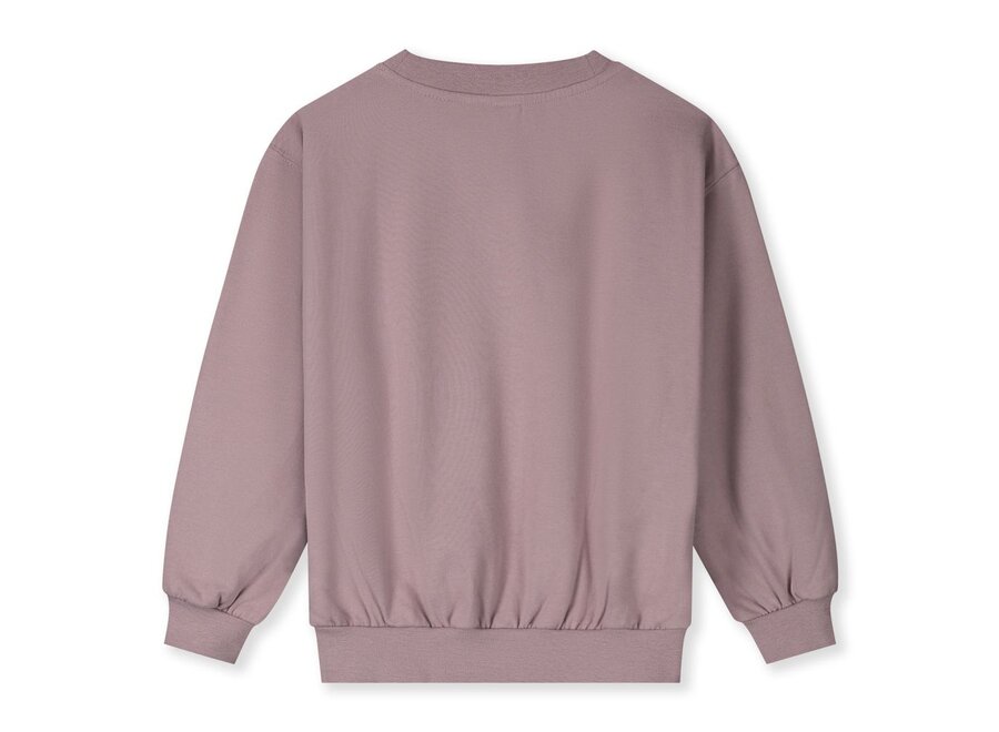 Gray Label | Dropped Shoulder Sweater GOTS Berry
