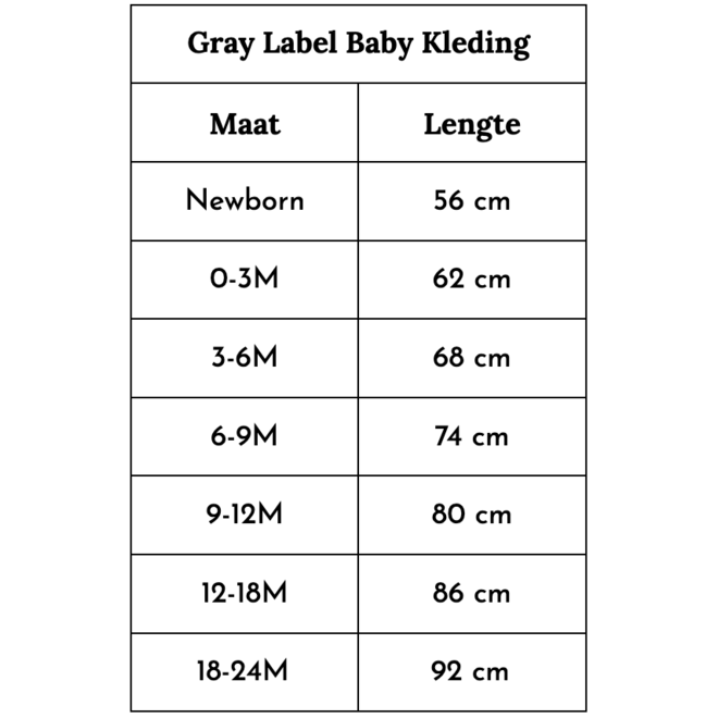 Gray Label | Baby Dress With Snaps GOTS Cream