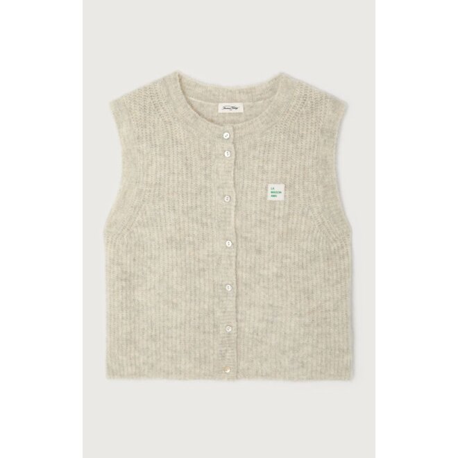 American Vintage | East Gilet Snow Melange