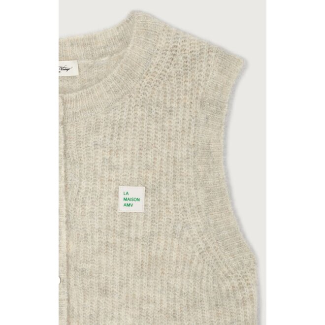 American Vintage | East Gilet Snow Melange