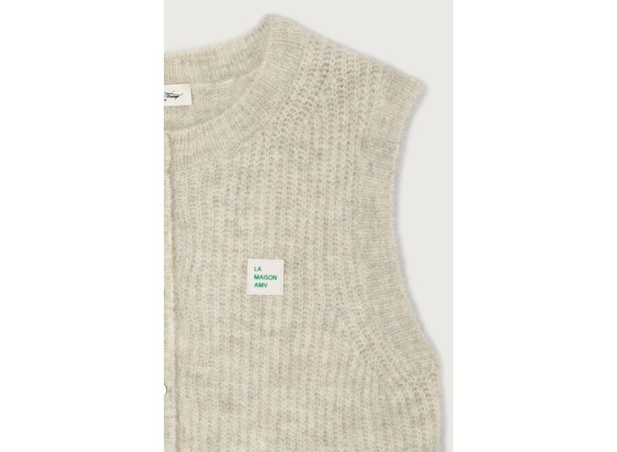 American Vintage | East Gilet Snow Melange