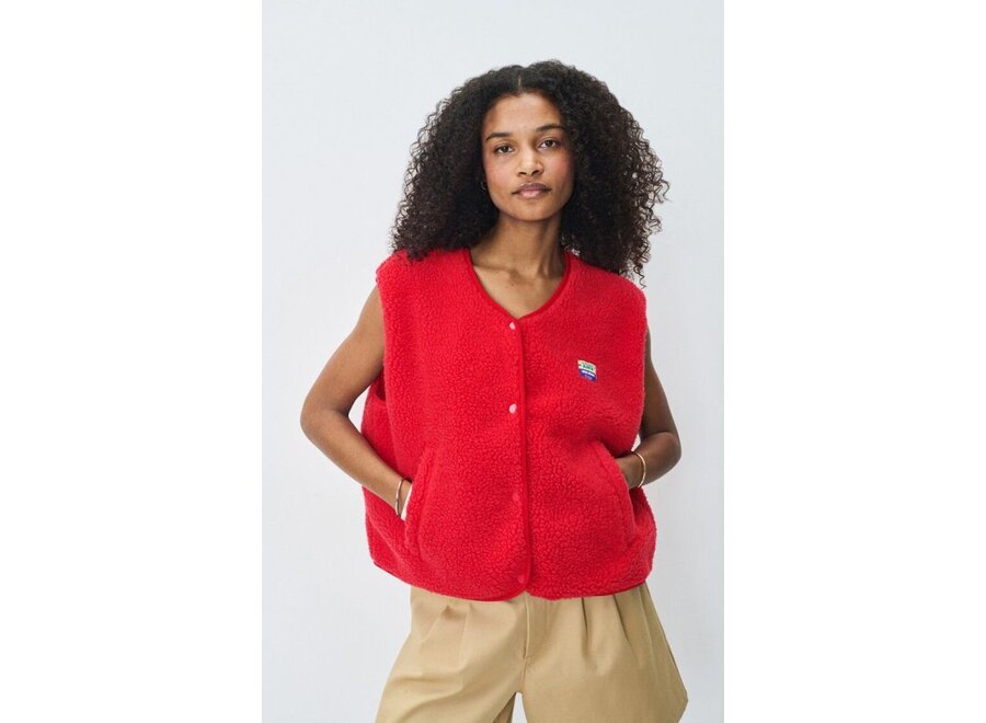 American Vintage | Hoktown Bodywarmer Strawberry