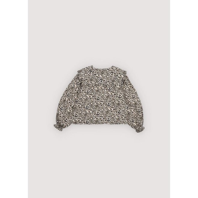 The New Society | Nelia Blouse Print